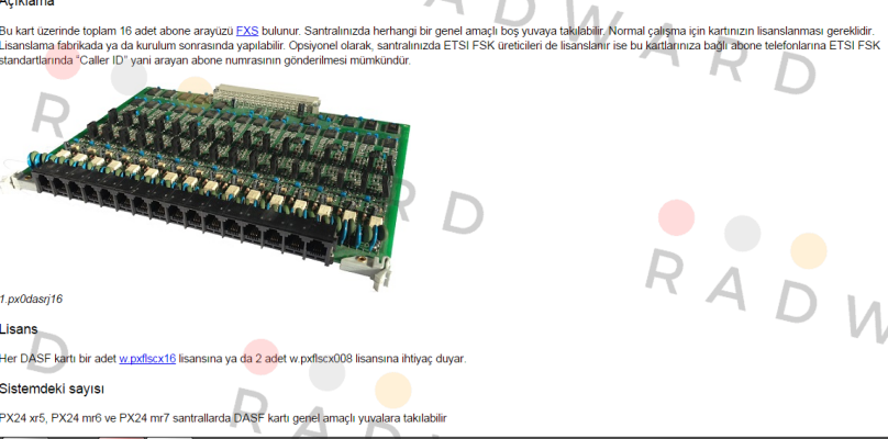 Telesis-WPX0DASF016  price