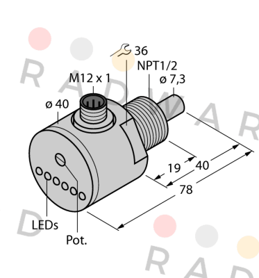 Turck-FCS-N1/2A4-AN8X-H1141 price