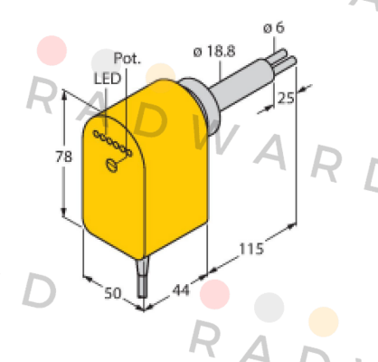 Turck-FCS-HA2P-VRX/24VDC/AL115 6M price