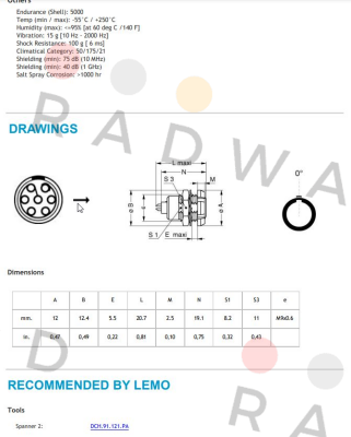 Lemo-ECG.0B.307.KLL price