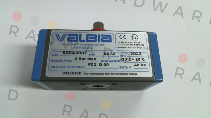 Valbia-Type 82DA0007 / DA32 price