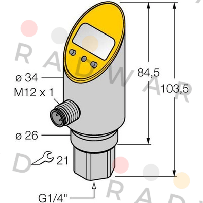 Turck-PS025V-301-LUUPN8X-H1141 price