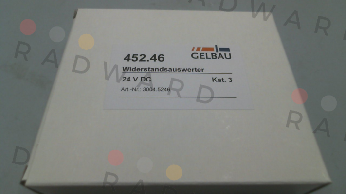 Gelbau-RESISTANCE EVALUATOR 452.46, Cat 3 price