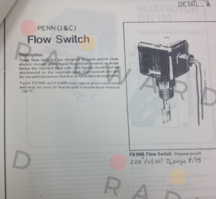 Johnson Controls-FM61MB - incomplete part number  price