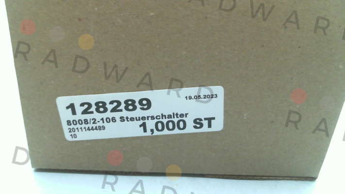 Stahl-P/N: 128289 Type: 8008/2-106 price