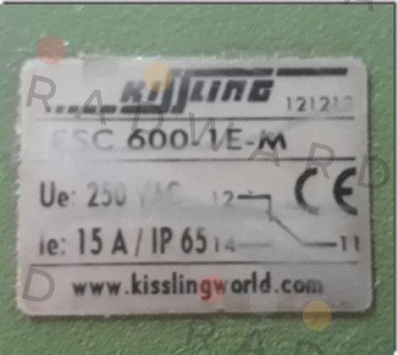 Kissling-ESC 600-1E-M price