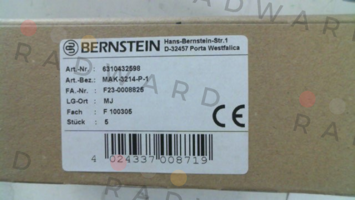 Bernstein-MAK-3214-P-1 / 6310432598 price