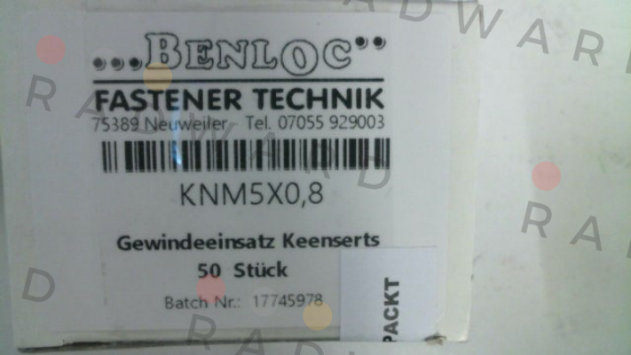 Keensert-KNM5x0,8 price