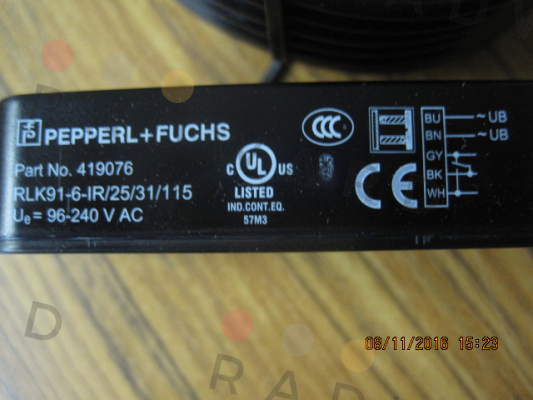 Pepperl-Fuchs-p/n: 419076, Type: RLK91-6-IR/25/31/115 price