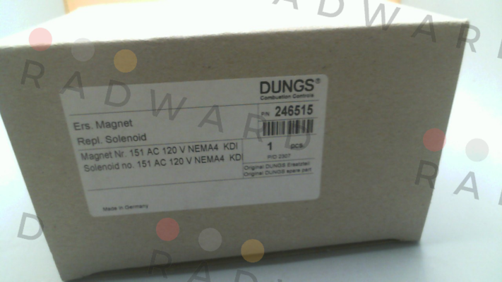 Dungs-p/n: 95246515 type: NEMA4 KDI 151 AC 120V price