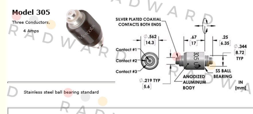 Mercotac-P/N: LM03-03050-00 Type: 305 price