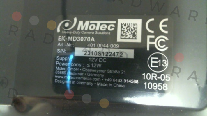 Motec-P/N: 4010022100 Type: MD3070A price