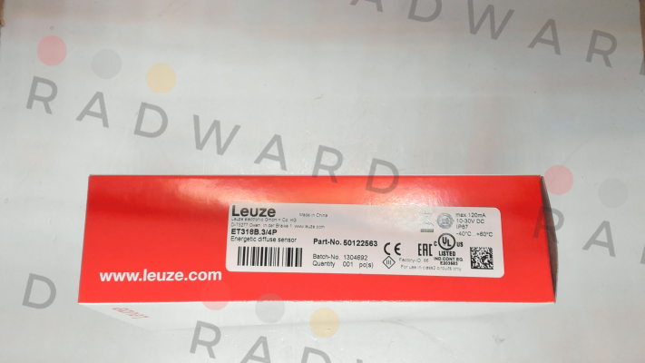 Leuze-p/n: 50122563, Type: ET318B.3/4P price