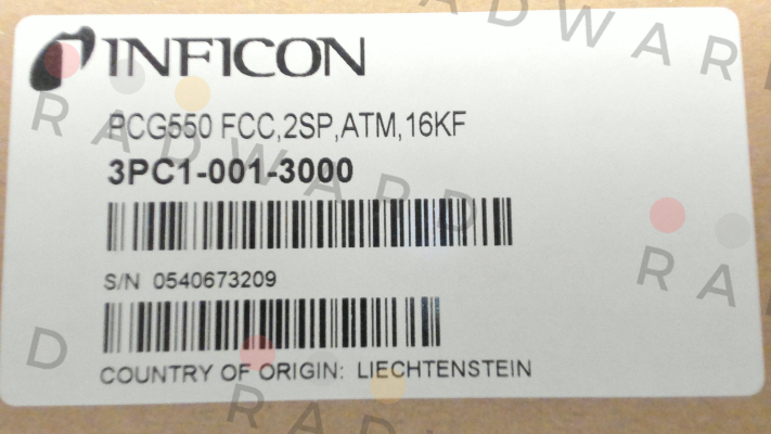 Inficon-Nr. 3PC1-001-3000 Type PCG550 FCC,2SP,ATM,16KF price